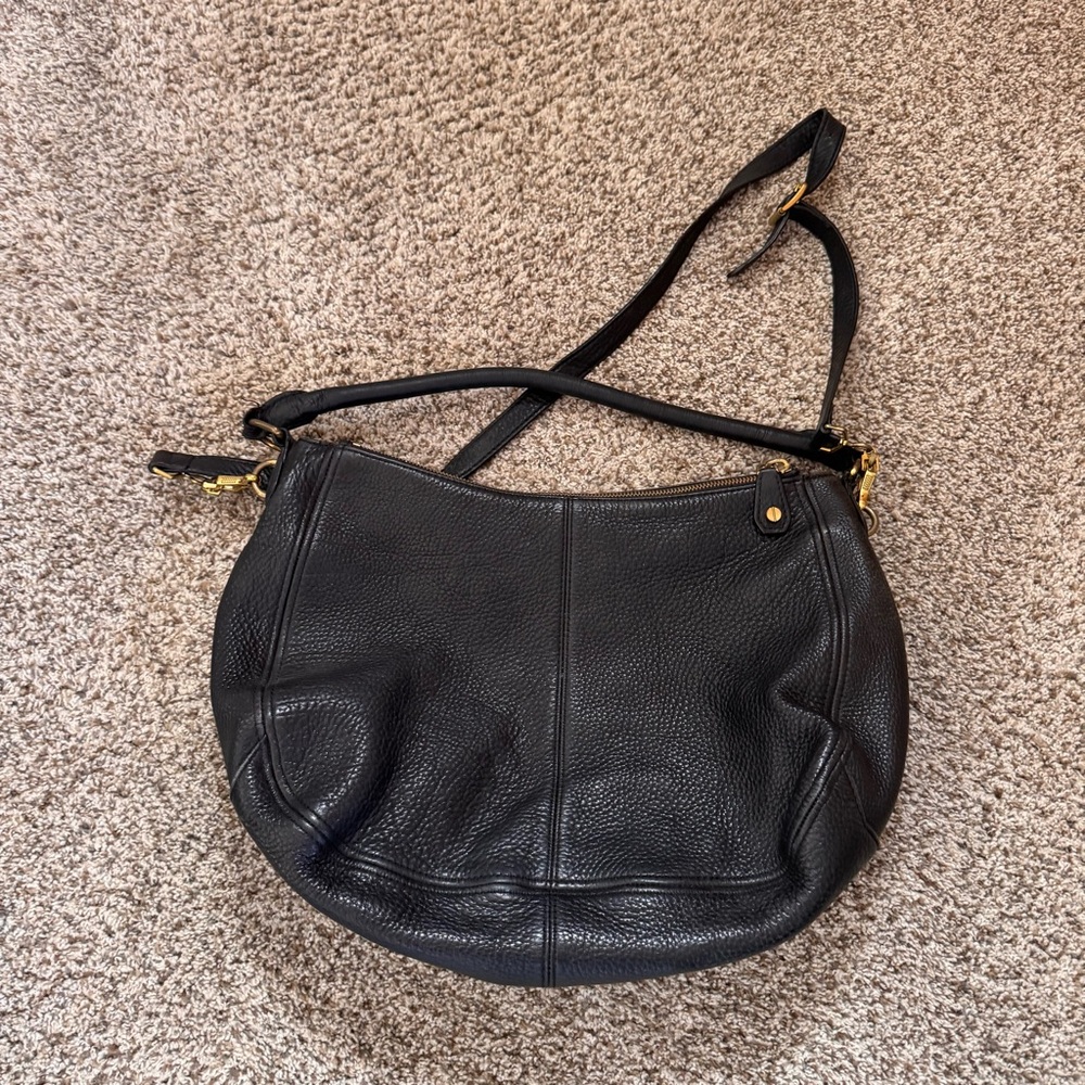 J. Crew Handbag Leather Biennial Hobo Shoulder Crossbody Bag